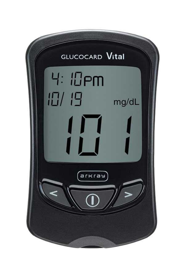 Arkray-GlucoCard-Vital-Glucose-Meter-Black