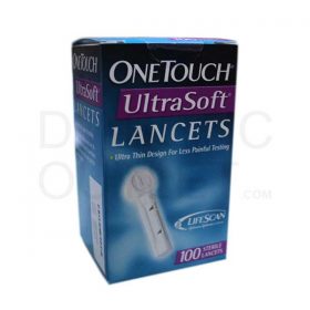 OneTouch UltraSoft Lancets 100ct.