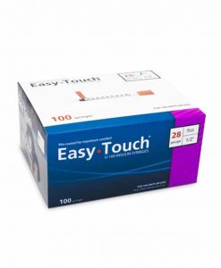 EasyTouch Insulin Syringes 28G 1/2″ .5cc