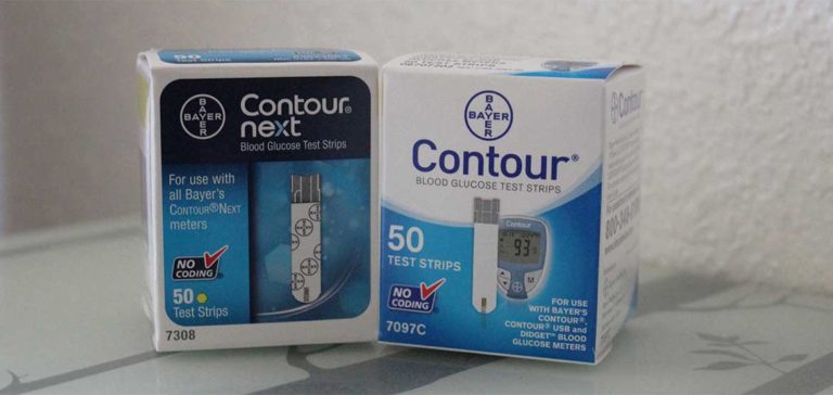 CONTOUR VS. CONTOUR NEXT GLUCOSE TEST STRIPS
