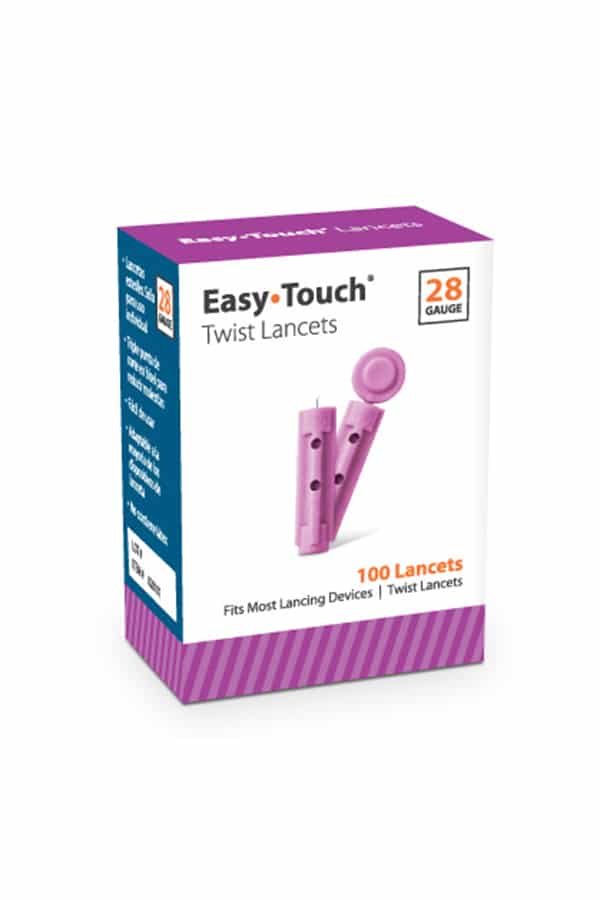 EasyTouch Twist Lancets 28 gauge