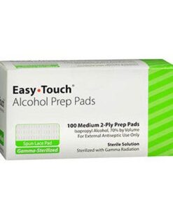 Easytouch alcohol prep pads alcohol swabs for glucose testing injections