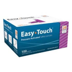 EasyTouch Pressure-Activated Safety Lancets 100ct.