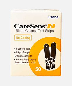 鍔 Pakket Bestuurbaar CareSens N Test Strips 50ct. - Diabetic Outlet