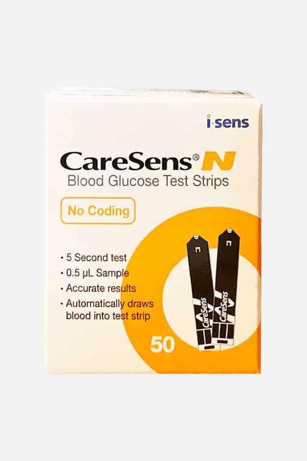 Caresens-N-blood-glucose-test-strips