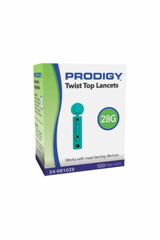 prodigy-twist-top-lancets-28gauge-100-count