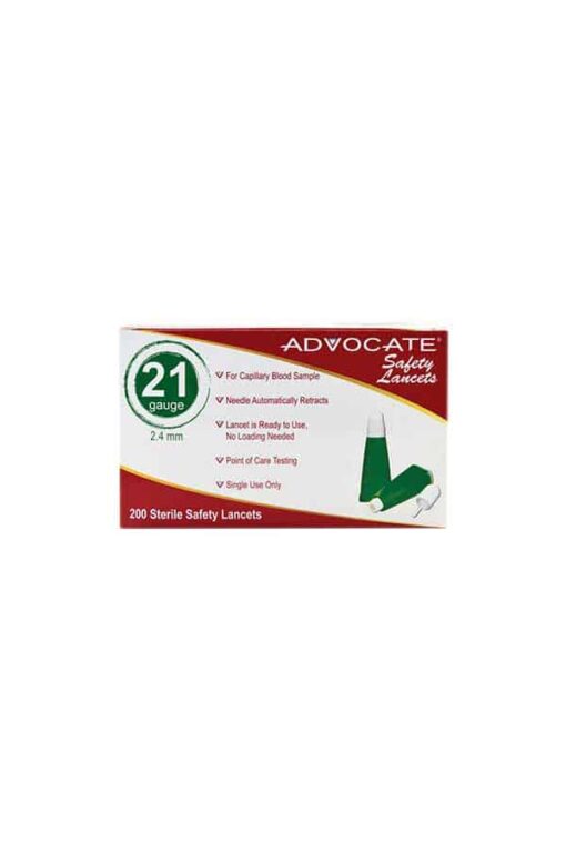 advocate-safety-lancets-21g-200-count-box