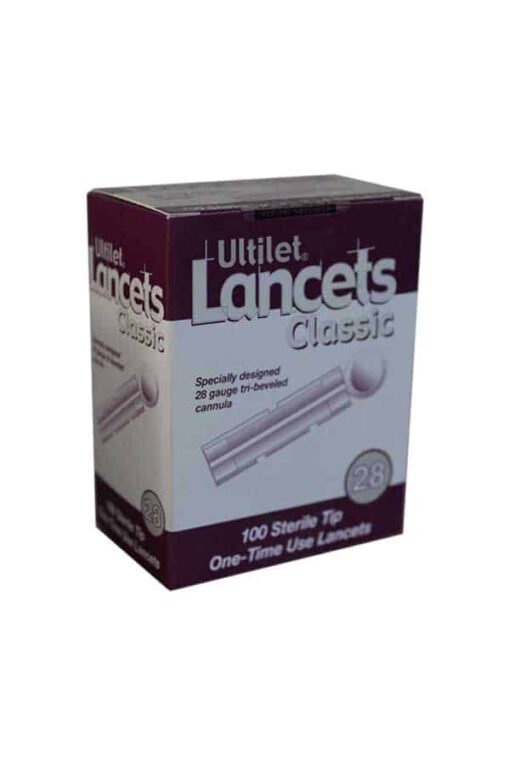 ultilet-classic-lancet-100ct-28g