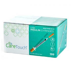 CareTouch Insulin Syringes 100ct.