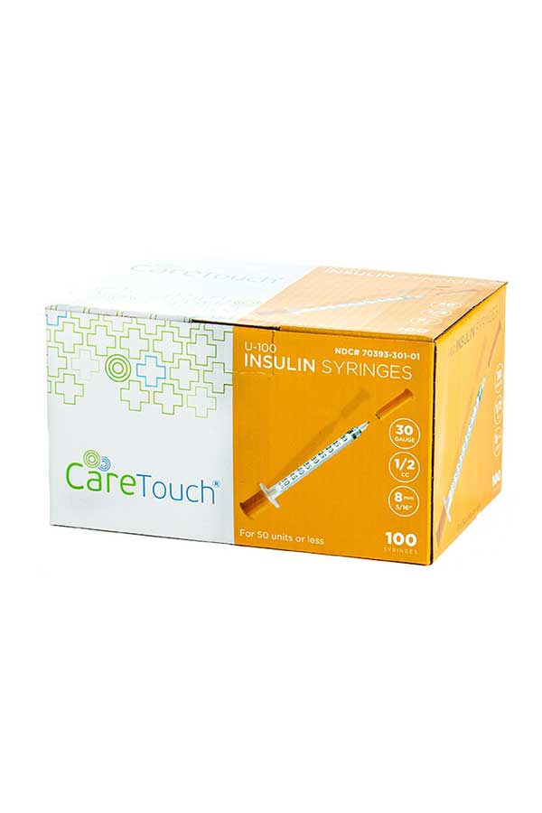 Caretouch-insulin-syringe-30g-0.5cc-8mm