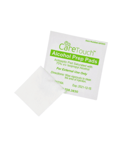 caretouch alcohol prep pads indiviually wrapped