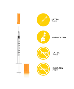 caretouch insulin syringes features