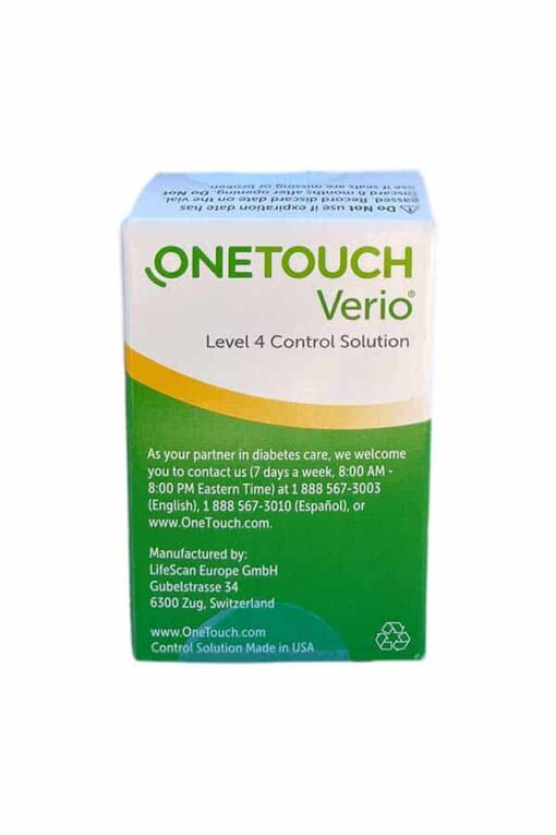 onetouch verio control testing solution high level
