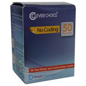 Clever Choice Auto-Code Test Strips 50ct.