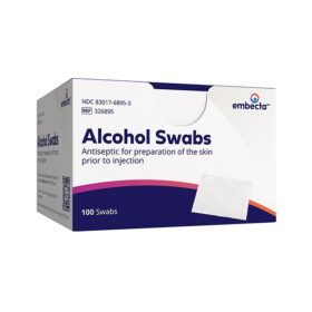 Embecta Alcohol Swabs 100ct. Formerly BD