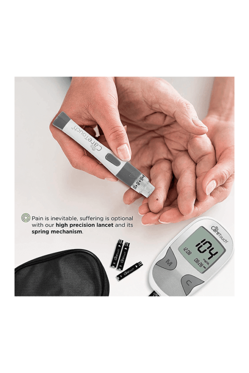 Caretouch home glucose monitoring