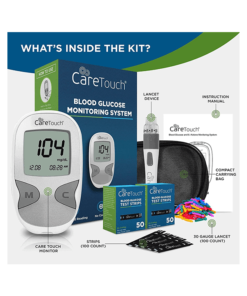 caretouch glucose meter kit content