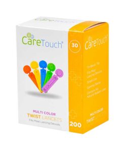 CareTouch-lancets-twist-top-multi-color-200-count-30G