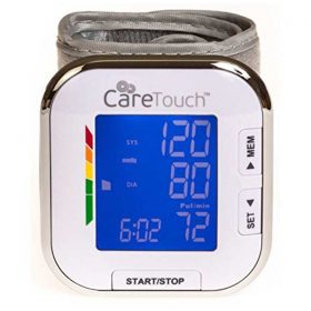 CareTouch Automatic Wrist Blood Pressure Monitor | Platinum Series | Cuff Size 5.5" - 8.5"