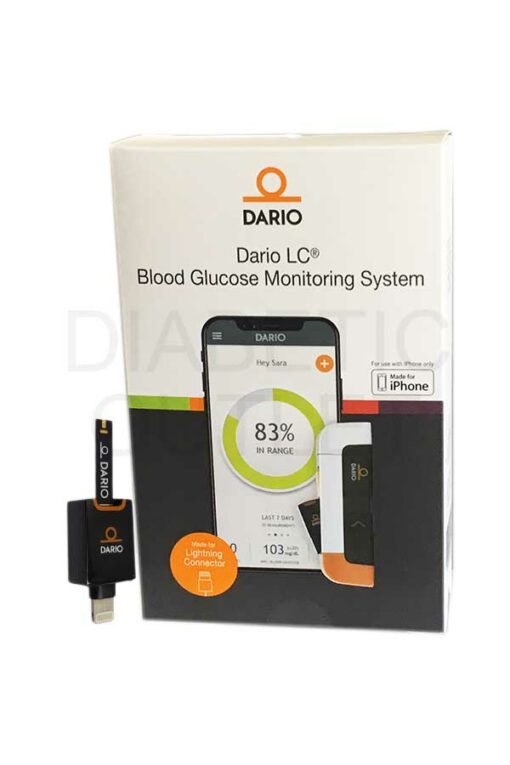 Dario-LC-blood-glucose-monitro-lightning-connector