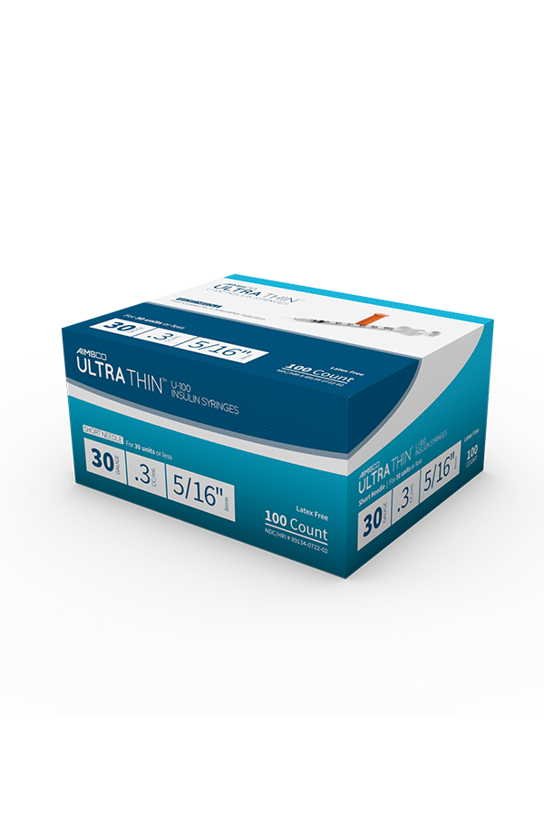 aimsco insulin syringe 30g 0.3cc