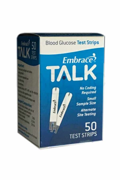 Embrace Talk test strips