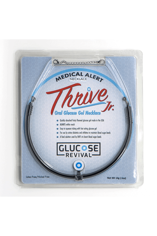 Thrive junior glucose gel necklace