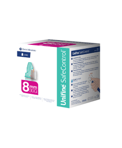unifine safecontrol safety pen needles Unifine-Safecontrol-30G, 5_16” (8mm)