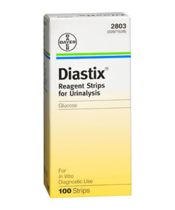 Bayer Diastix reagent strips 100 count for urinalysis