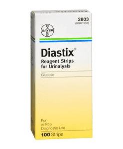 Bayer Diastix reagent strips 100 count for urinalysis