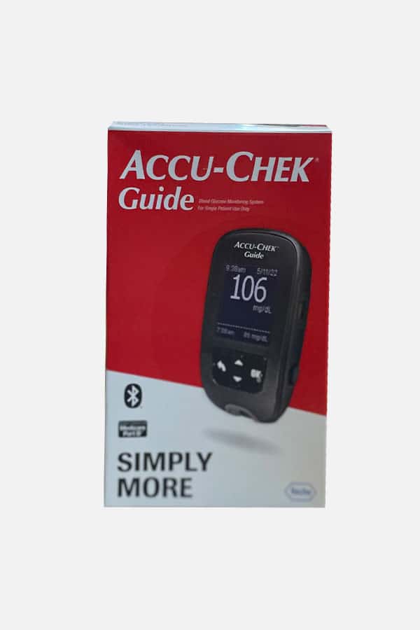 Pelgrim Ver weg draadloze Accu-Chek Guide Glucose Meter Kit | 1 Meter + 10 SoftClix Lancets + 1  Lancing Device - Diabetic Outlet