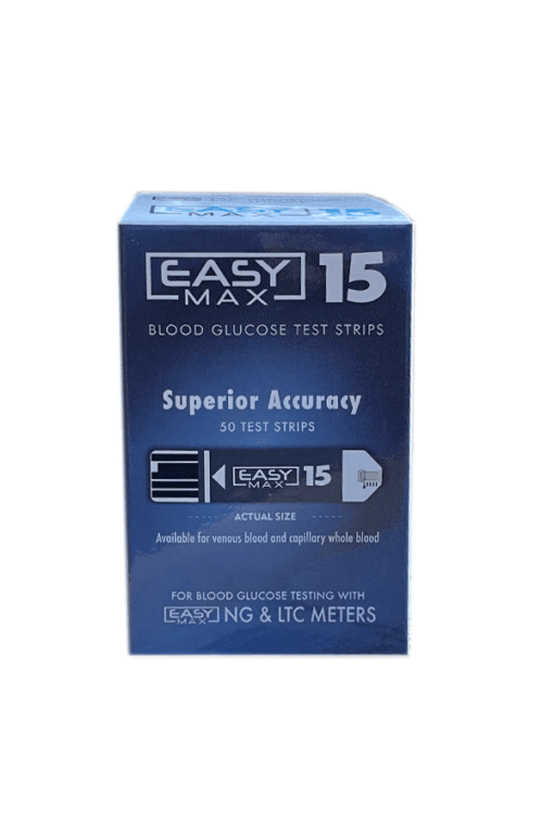 EasyMax 15 test strips superior accuracy