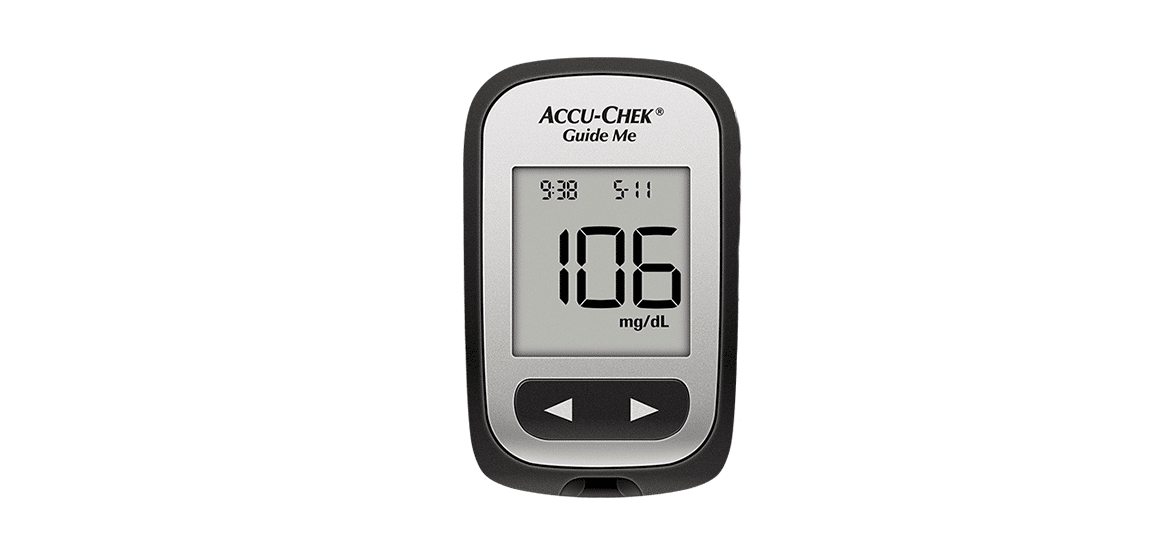 accu-chek guide me blood glucose meter