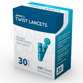 Aimsco Lancets 100ct. Twist-top