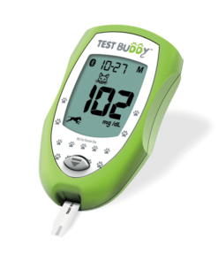 Test buddy glucose meter