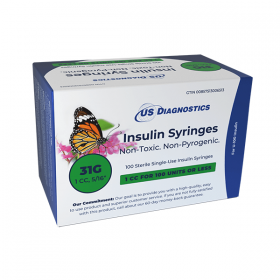 US Diagnostics Insulin Syringes U-100