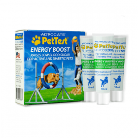 Advocate PetTest Energy Boost | 3 Glucose Gel Tubes 10ml