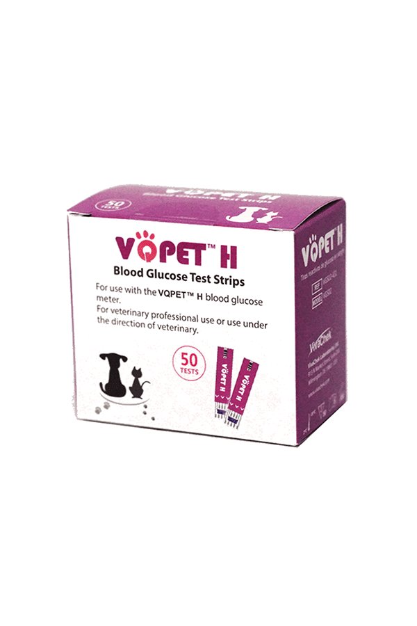 vq pet h test strips for pets