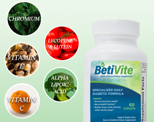 BetiVite is a complete diabetic multivitamin aimed at supporting healthy blood sugar levels