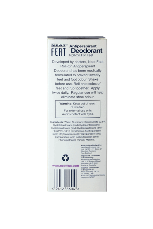 neat feat deodorant roll on diabetes
