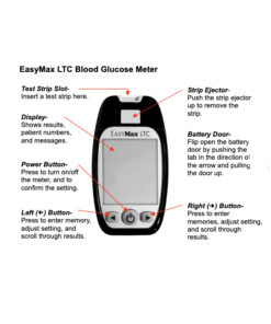 easymax LTC blood glucose meter