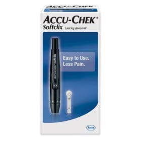 Accu-Chek SoftClix Lancing Device  (Includes 10 Lancets)