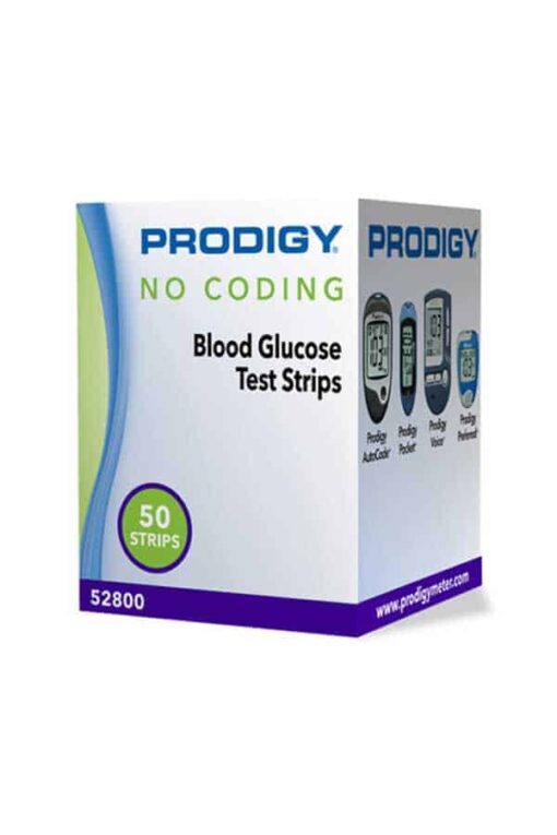 Wholesale Prodigy-No-Coding-Blood-Glucose-Test-Strips