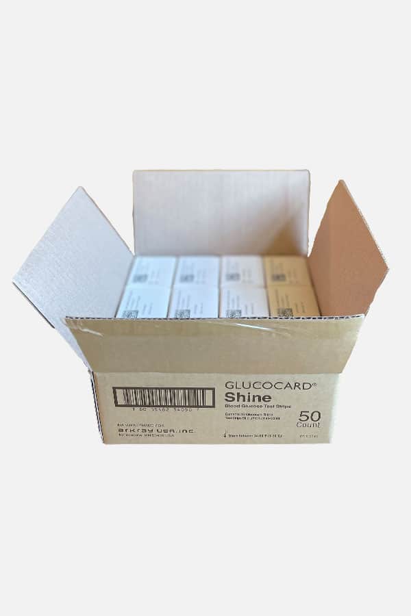 Glucocard-shine-test-strips-case-of-12-boxes