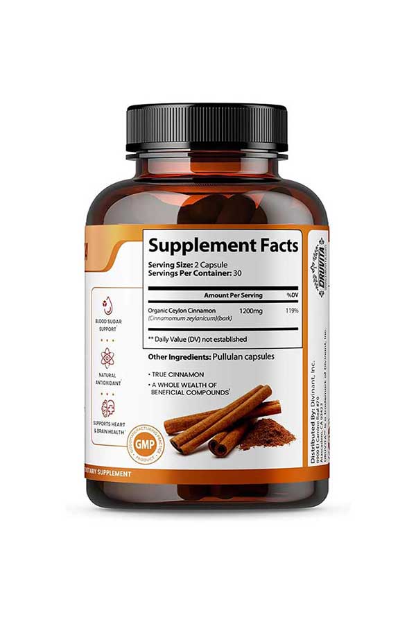 druvita-ceylon-cinnamon-dietary-supplement-facts