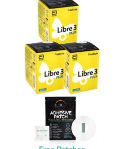 freestyle-libre-3-Plus-sensor-3-pack-free-mirtouch-adhesive-patches