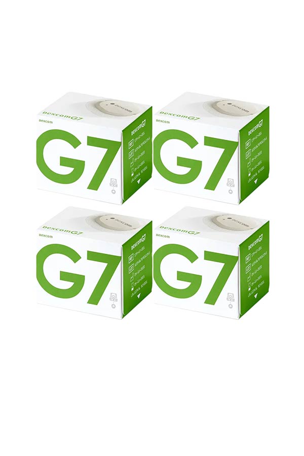Dexcom G7 Sensor 4 Pack 40 Day Supply - Diabetic Outlet