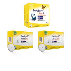 FreeStyle Libre 2 Reader + Libre 2 PLUS Sensor x 2